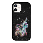 iPhone 12 Mini unicorn suojakuoret - Valkoinen - Noora Kämppi - Ei